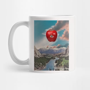 Apple Of My Eye - Surreal/Collage Art Mug